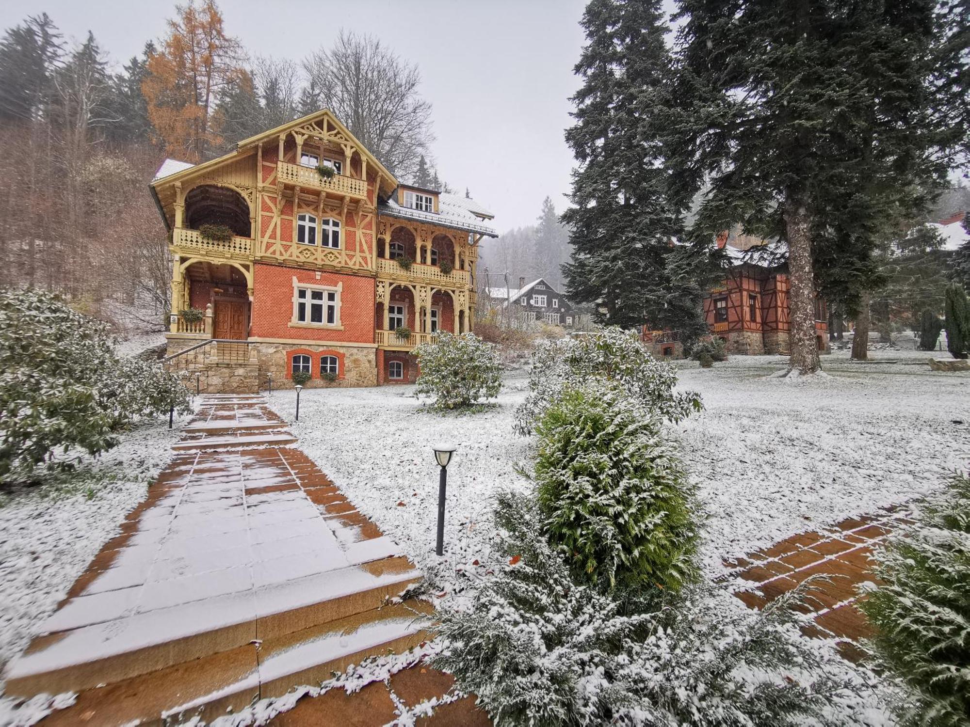 Willa Trebla Wölfelsgrund Exterior foto
