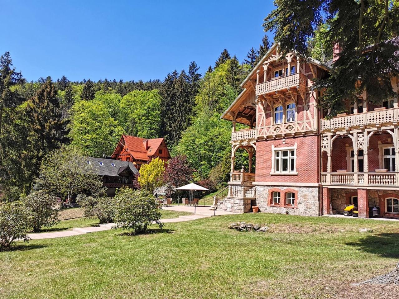 Willa Trebla Wölfelsgrund Exterior foto