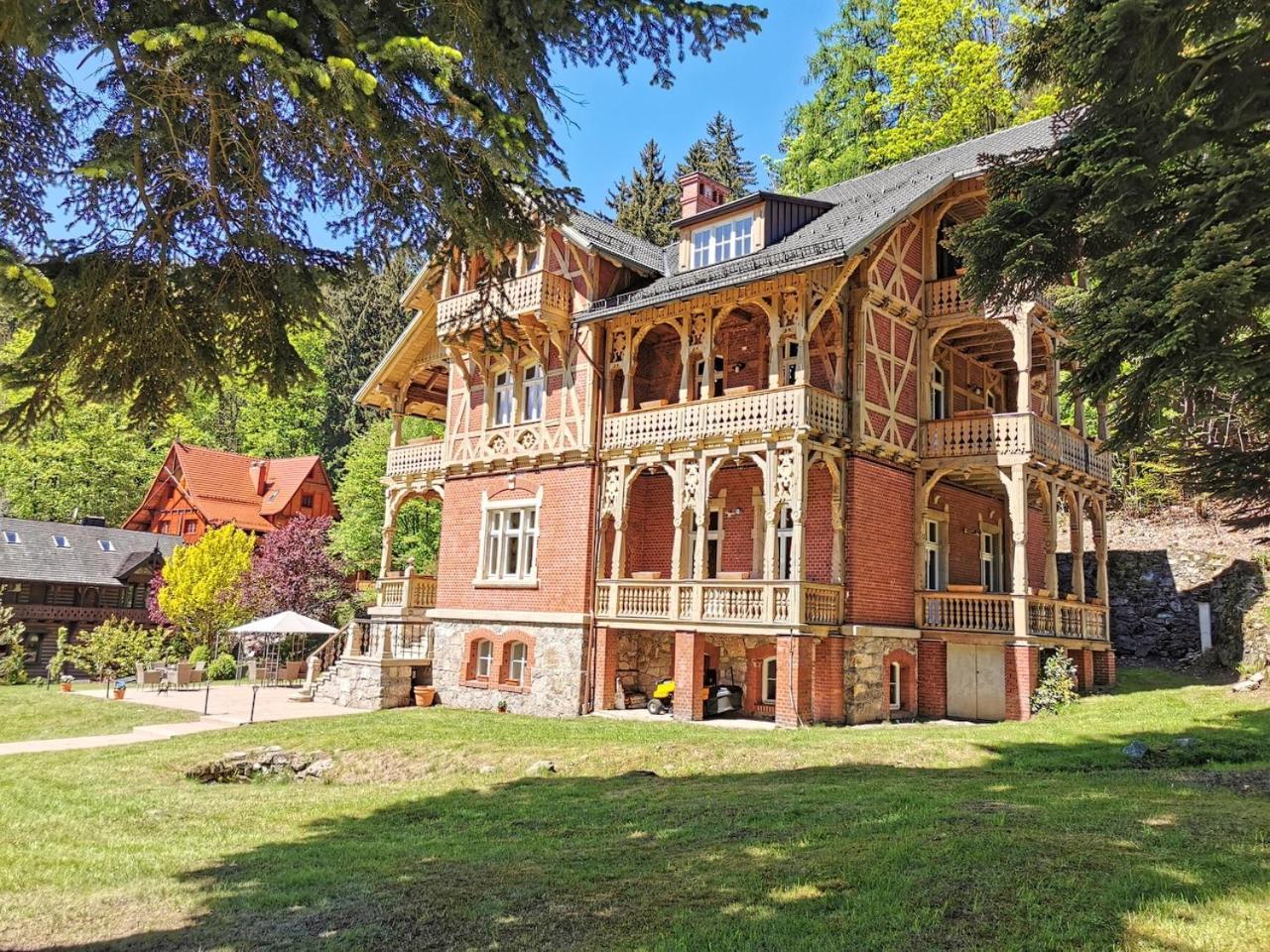Willa Trebla Wölfelsgrund Exterior foto