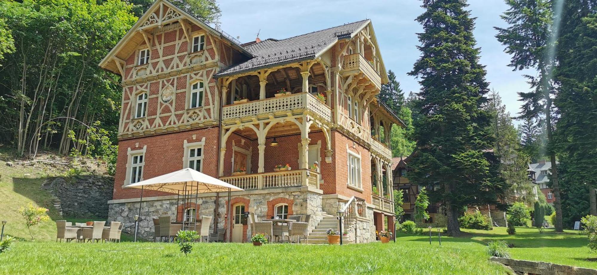 Willa Trebla Wölfelsgrund Exterior foto