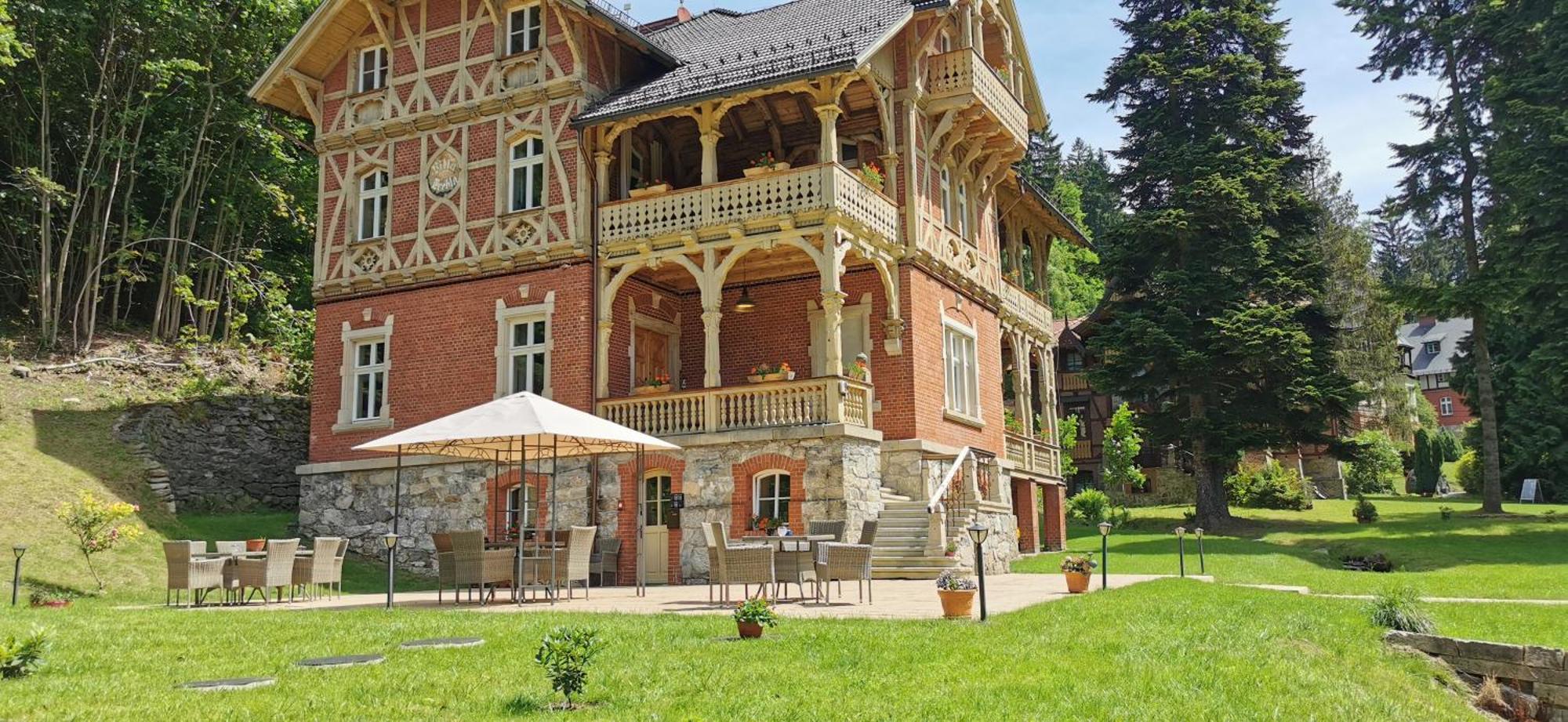 Willa Trebla Wölfelsgrund Exterior foto