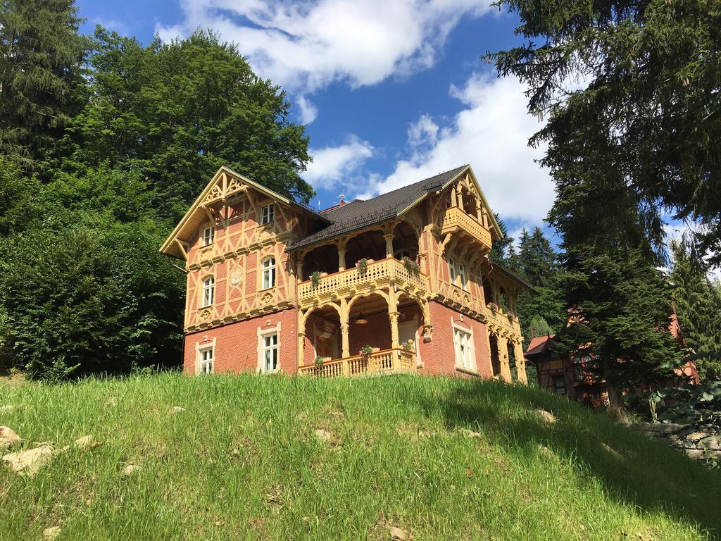 Willa Trebla Wölfelsgrund Exterior foto