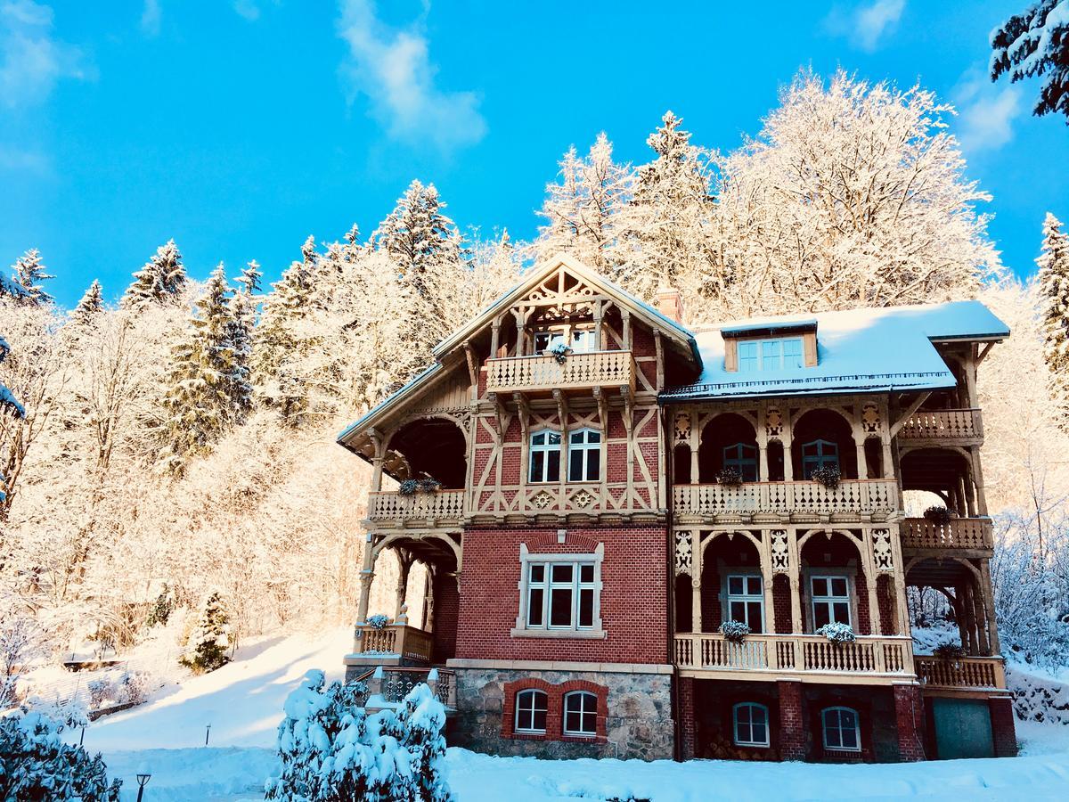 Willa Trebla Wölfelsgrund Exterior foto